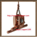 copper silver trolley wire